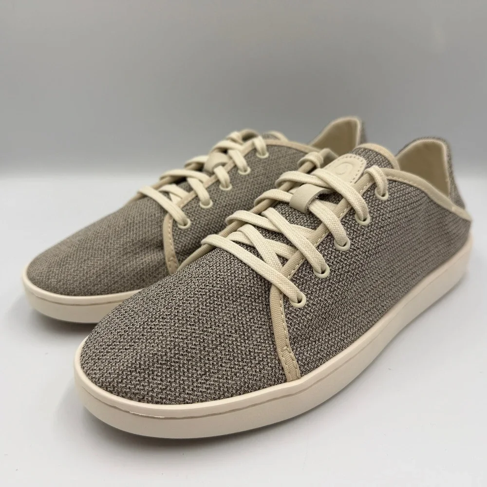 Olukai Pehuea Li Sneakers Womens 9 Mesh Drop-In Heel 20379-29WS **NEW**